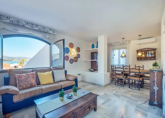 Sea View Puerto Banus Sauna And Parking Rdr165 * Marbella